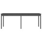 vidaXL Gartentisch Grau 203,5x100x76 cm Massivholz Kiefer vidaXL Gartentisch Grau 203,5x100x76 cm Massivholz Kiefer