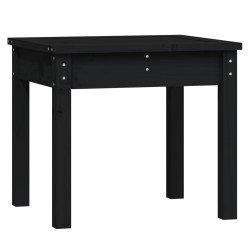 vidaXL Gartenbank Schwarz 50x44x45 cm Massivholz Kiefer