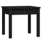 vidaXL Gartenbank Schwarz 50x44x45 cm Massivholz Kiefer vidaXL Gartenbank Schwarz 50x44x45 cm Massivholz Kiefer