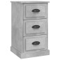 vidaXL Nachttisch Betongrau 39x39x67 cm Holzwerkstoff vidaXL Nachttisch Betongrau 39x39x67 cm Holzwerkstoff