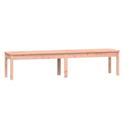 vidaXL 2-Sitzer-Gartenbank 203,5x44x45 cm Massivholz Douglasie