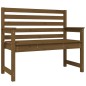 vidaXL Gartenbank Honigbraun 109x48x91,5 cm Massivholz Kiefer vidaXL Gartenbank Honigbraun 109x48x91,5 cm Massivholz Kiefer