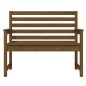 vidaXL Gartenbank Honigbraun 109x48x91,5 cm Massivholz Kiefer vidaXL Gartenbank Honigbraun 109x48x91,5 cm Massivholz Kiefer