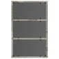 vidaXL 6-tlg. Garten-Lounge-Set mit Kissen Grau Poly Rattan vidaXL 6-tlg. Garten-Lounge-Set mit Kissen Grau Poly Rattan