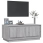 vidaXL Couchtisch Grau Sonoma 102x50x44 cm Holzwerkstoff vidaXL Couchtisch Grau Sonoma 102x50x44 cm Holzwerkstoff