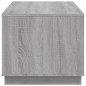 vidaXL Couchtisch Grau Sonoma 102x50x44 cm Holzwerkstoff vidaXL Couchtisch Grau Sonoma 102x50x44 cm Holzwerkstoff