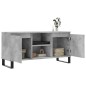 vidaXL TV-Schrank Betongrau 104x35x50 cm Holzwerkstoff vidaXL TV-Schrank Betongrau 104x35x50 cm Holzwerkstoff