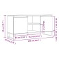 vidaXL TV-Schrank Betongrau 104x35x50 cm Holzwerkstoff vidaXL TV-Schrank Betongrau 104x35x50 cm Holzwerkstoff