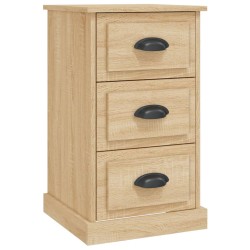 vidaXL Nachttisch Sonoma-Eiche 39x39x67 cm Holzwerkstoff