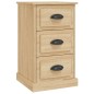 vidaXL Nachttisch Sonoma-Eiche 39x39x67 cm Holzwerkstoff vidaXL Nachttisch Sonoma-Eiche 39x39x67 cm Holzwerkstoff