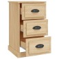 vidaXL Nachttisch Sonoma-Eiche 39x39x67 cm Holzwerkstoff vidaXL Nachttisch Sonoma-Eiche 39x39x67 cm Holzwerkstoff