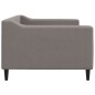 vidaXL Tagesbett Taupe 90x200 cm Stoff vidaXL Tagesbett Taupe 90x200 cm Stoff