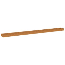 vidaXL Hochbeet 1150x100x36 cm Cortenstahl