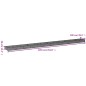 vidaXL Hochbeet 1150x100x36 cm Cortenstahl vidaXL Hochbeet 1150x100x36 cm Cortenstahl