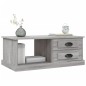 vidaXL Couchtisch Grau Sonoma 90x50x35 cm Holzwerkstoff vidaXL Couchtisch Grau Sonoma 90x50x35 cm Holzwerkstoff