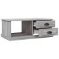 vidaXL Couchtisch Grau Sonoma 90x50x35 cm Holzwerkstoff vidaXL Couchtisch Grau Sonoma 90x50x35 cm Holzwerkstoff