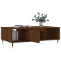 vidaXL Couchtisch Braun Eichen-Optik 104x60x35 cm Holzwerkstoff vidaXL Couchtisch Braun Eichen-Optik 104x60x35 cm Holzwerkstoff