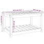 vidaXL Gartentisch 82,5x50,5x45 cm Massivholz Douglasie vidaXL Gartentisch 82,5x50,5x45 cm Massivholz Douglasie