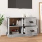 vidaXL TV-Schrank Betongrau 73x35,5x47,5 cm Holzwerkstoff vidaXL TV-Schrank Betongrau 73x35,5x47,5 cm Holzwerkstoff