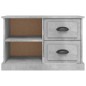 vidaXL TV-Schrank Betongrau 73x35,5x47,5 cm Holzwerkstoff vidaXL TV-Schrank Betongrau 73x35,5x47,5 cm Holzwerkstoff