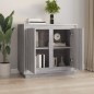 vidaXL Sideboard Grau Sonoma 80x34x75 cm Holzwerkstoff vidaXL Sideboard Grau Sonoma 80x34x75 cm Holzwerkstoff