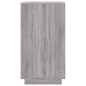 vidaXL Sideboard Grau Sonoma 80x34x75 cm Holzwerkstoff vidaXL Sideboard Grau Sonoma 80x34x75 cm Holzwerkstoff
