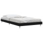 vidaXL Bettgestell Schwarz 90x200 cm Holzwerkstoff vidaXL Bettgestell Schwarz 90x200 cm Holzwerkstoff