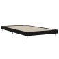 vidaXL Bettgestell Schwarz 90x200 cm Holzwerkstoff vidaXL Bettgestell Schwarz 90x200 cm Holzwerkstoff