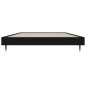 vidaXL Bettgestell Schwarz 90x200 cm Holzwerkstoff vidaXL Bettgestell Schwarz 90x200 cm Holzwerkstoff