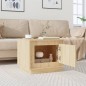 vidaXL Couchtisch Sonoma-Eiche 51x50x44 cm Holzwerkstoff vidaXL Couchtisch Sonoma-Eiche 51x50x44 cm Holzwerkstoff