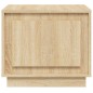 vidaXL Couchtisch Sonoma-Eiche 51x50x44 cm Holzwerkstoff vidaXL Couchtisch Sonoma-Eiche 51x50x44 cm Holzwerkstoff