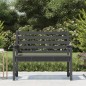 vidaXL Gartenbank Grau 109x48x91,5 cm Massivholz Kiefer vidaXL Gartenbank Grau 109x48x91,5 cm Massivholz Kiefer