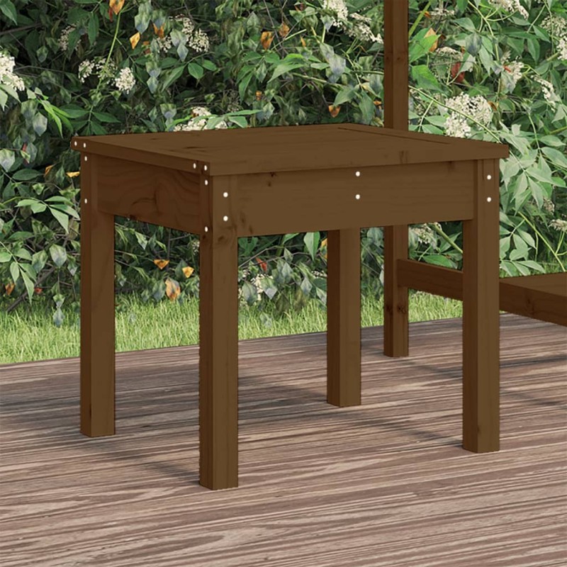 vidaXL Gartenbank Honigbraun 50x44x45 cm Massivholz Kiefer vidaXL Gartenbank Honigbraun 50x44x45 cm Massivholz Kiefer