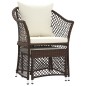vidaXL 2-tlg. Garten-Lounge-Set mit Kissen Braun Poly Rattan vidaXL 2-tlg. Garten-Lounge-Set mit Kissen Braun Poly Rattan