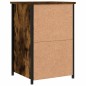 vidaXL Nachttisch Räuchereiche 40x36x60 cm Holzwerkstoff vidaXL Nachttisch Räuchereiche 40x36x60 cm Holzwerkstoff