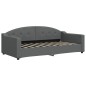 vidaXL Tagesbett Dunkelgrau 90x190 cm Stoff vidaXL Tagesbett Dunkelgrau 90x190 cm Stoff