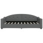 vidaXL Tagesbett Dunkelgrau 90x190 cm Stoff vidaXL Tagesbett Dunkelgrau 90x190 cm Stoff