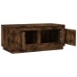 vidaXL Couchtisch Räuchereiche 102x50x44 cm Holzwerkstoff vidaXL Couchtisch Räuchereiche 102x50x44 cm Holzwerkstoff