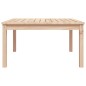 vidaXL Gartentisch 82,5x82,5x45 cm Massivholz Kiefer vidaXL Gartentisch 82,5x82,5x45 cm Massivholz Kiefer