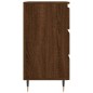 vidaXL Nachttische 2 Stk. Braun Eichen-Optik 40x35x69 cm Holzwerkstoff vidaXL Nachttische 2 Stk. Braun Eichen-Optik 40x35x69 cm Holzwerkstoff