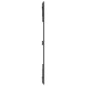vidaXL Wand-Kopfteil Grau 204x3x110 cm Massivholz Kiefer