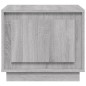 vidaXL Couchtisch Grau Sonoma 51x50x44 cm Holzwerkstoff vidaXL Couchtisch Grau Sonoma 51x50x44 cm Holzwerkstoff