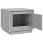 vidaXL Couchtisch Grau Sonoma 51x50x44 cm Holzwerkstoff vidaXL Couchtisch Grau Sonoma 51x50x44 cm Holzwerkstoff