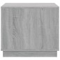 vidaXL Couchtisch Grau Sonoma 51x50x44 cm Holzwerkstoff vidaXL Couchtisch Grau Sonoma 51x50x44 cm Holzwerkstoff