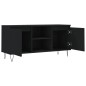 vidaXL TV-Schrank Schwarz 104x35x50 cm Holzwerkstoff vidaXL TV-Schrank Schwarz 104x35x50 cm Holzwerkstoff