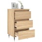 vidaXL Nachttische 2 Stk. Sonoma-Eiche 40x35x69 cm Holzwerkstoff vidaXL Nachttische 2 Stk. Sonoma-Eiche 40x35x69 cm Holzwerkstoff