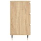 vidaXL Nachttische 2 Stk. Sonoma-Eiche 40x35x69 cm Holzwerkstoff vidaXL Nachttische 2 Stk. Sonoma-Eiche 40x35x69 cm Holzwerkstoff