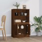 vidaXL Highboard Braun Eichen-Optik 60x35,5x103,5 cm Holzwerkstoff vidaXL Highboard Braun Eichen-Optik 60x35,5x103,5 cm Holzwerkstoff
