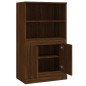 vidaXL Highboard Braun Eichen-Optik 60x35,5x103,5 cm Holzwerkstoff vidaXL Highboard Braun Eichen-Optik 60x35,5x103,5 cm Holzwerkstoff