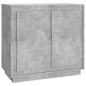 vidaXL Sideboard Betongrau 80x34x75 cm Holzwerkstoff vidaXL Sideboard Betongrau 80x34x75 cm Holzwerkstoff
